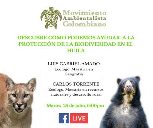 Descubre como podemos ayudar a la protección de la biodiversidad en el Huila