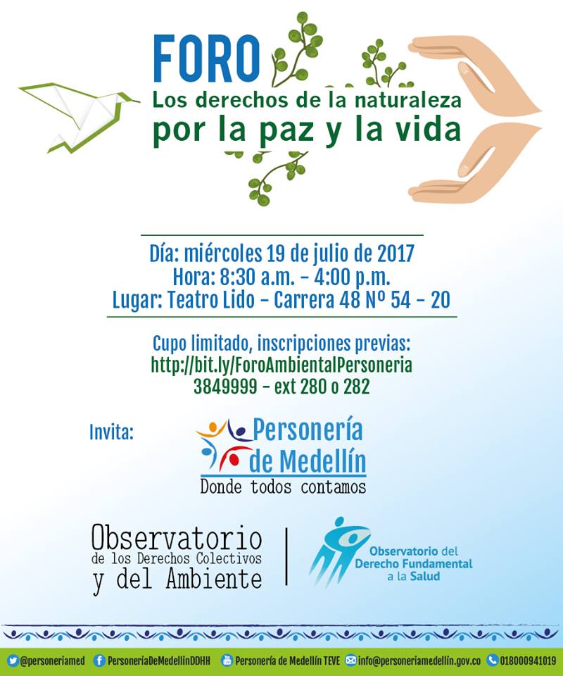 INVITACION FORO MEDELLIN